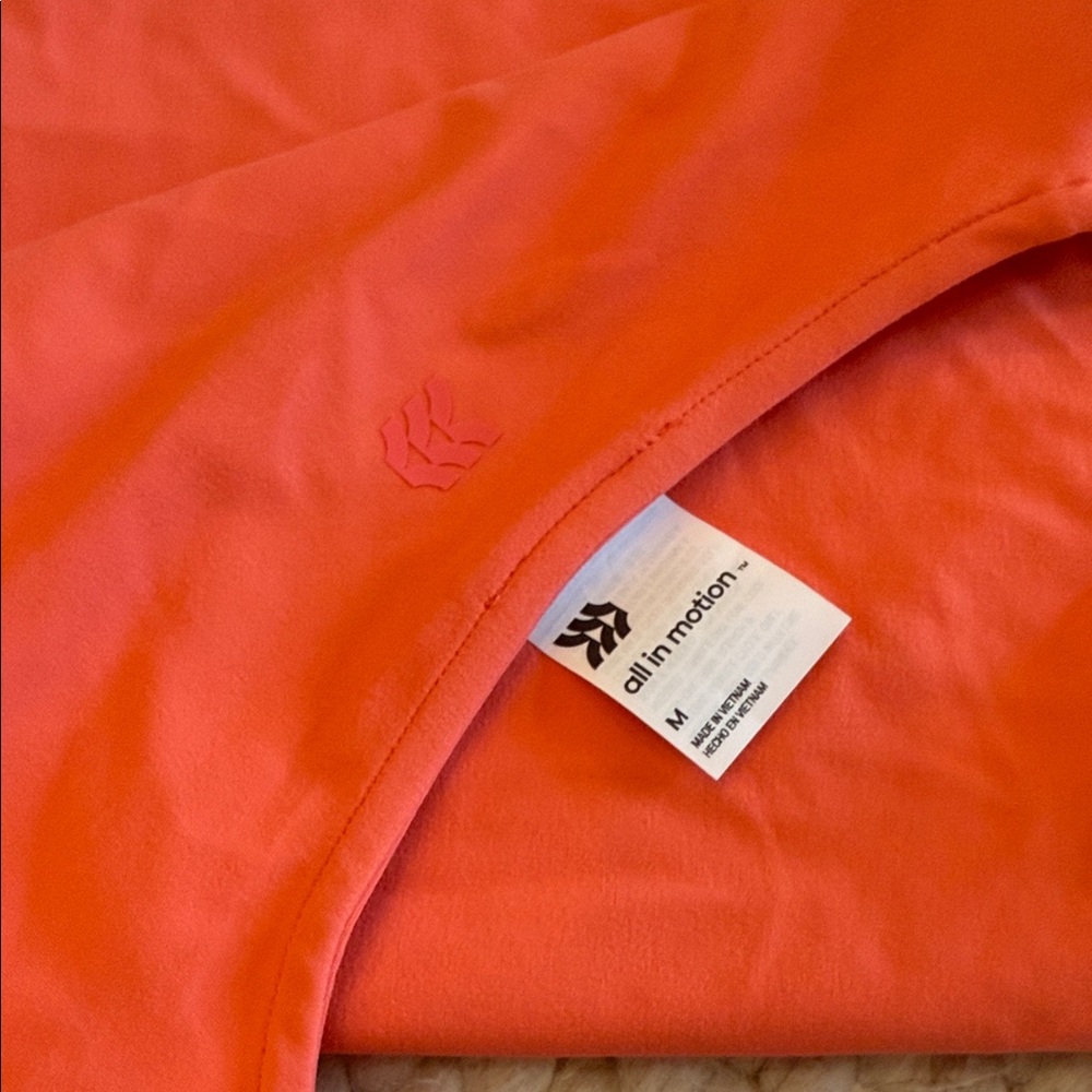 All in Motion Bright coral Athletic Shirt